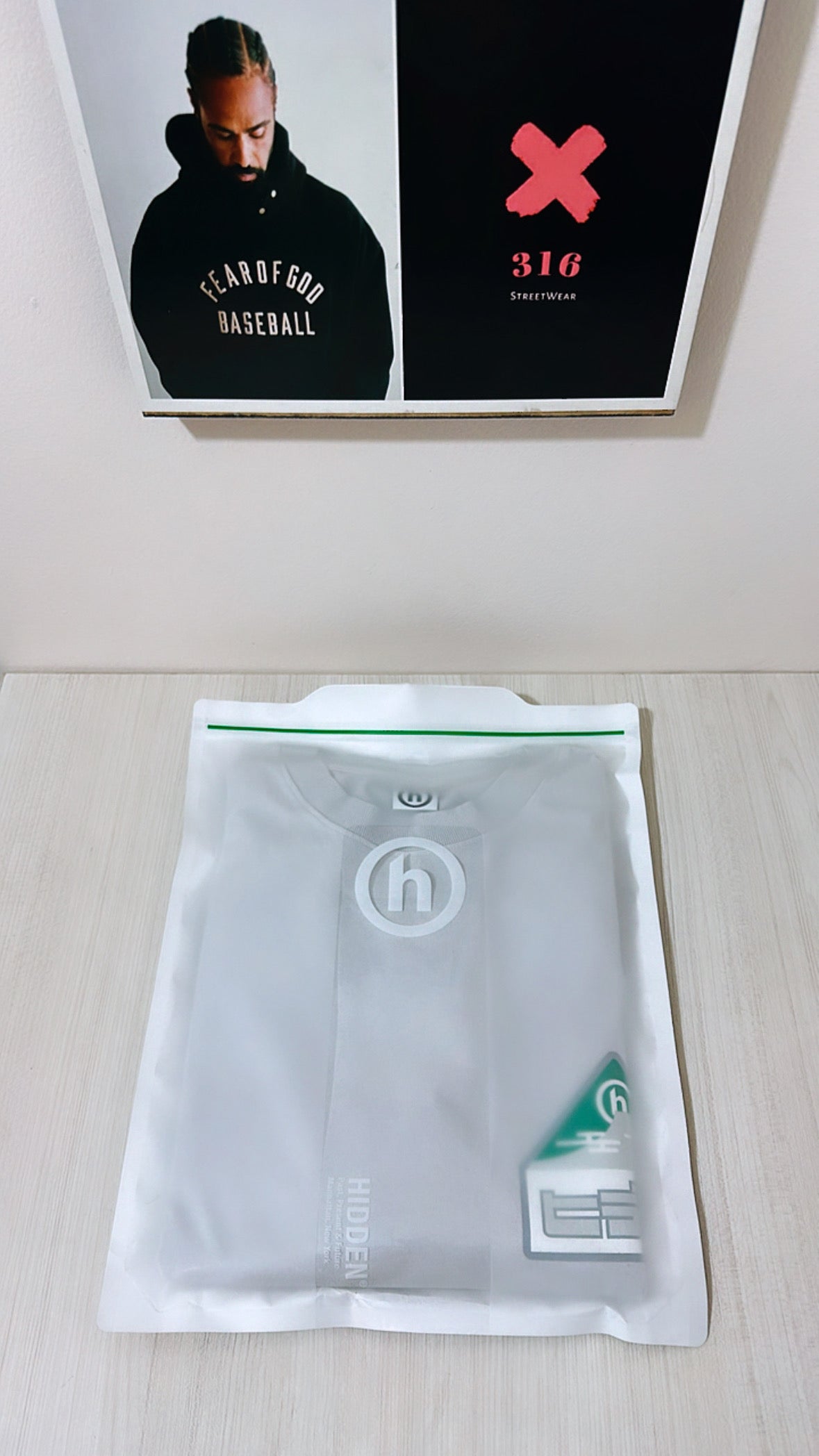 HIDDEN NY Japan Grid tee