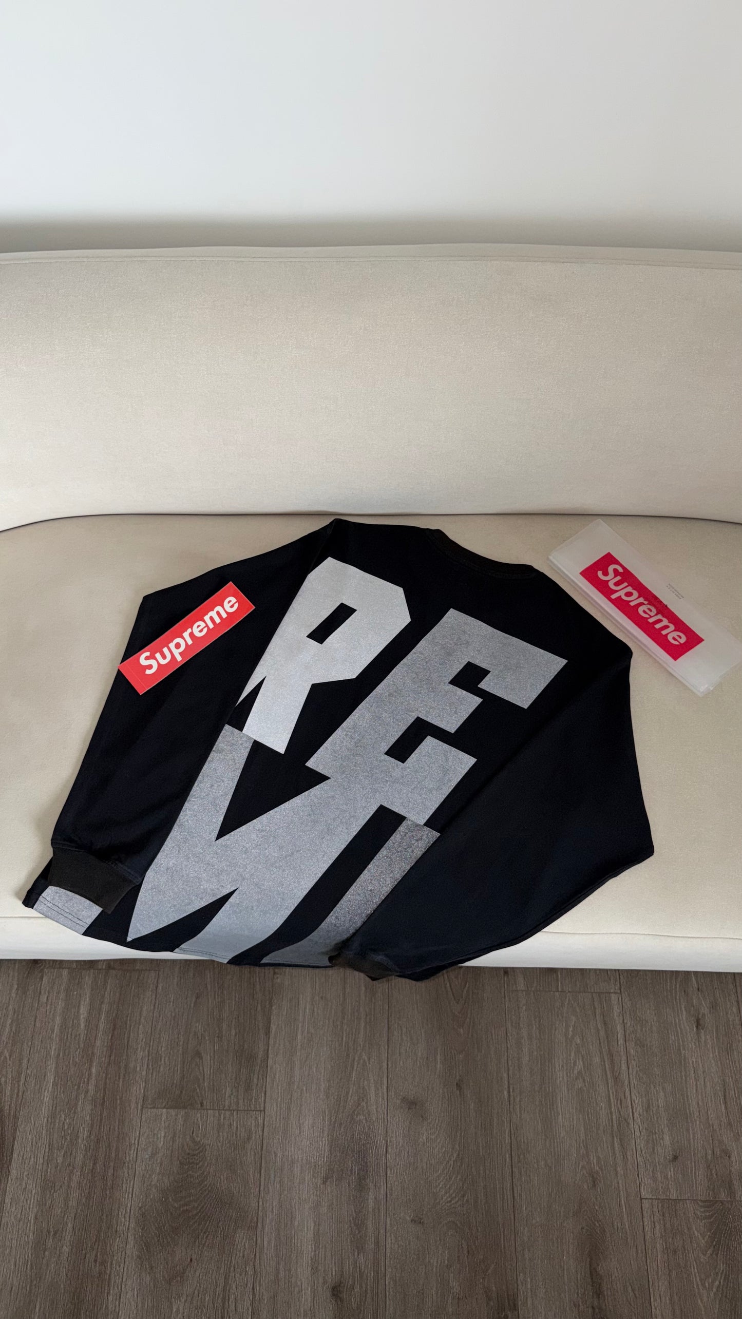 Supreme reflective L/S