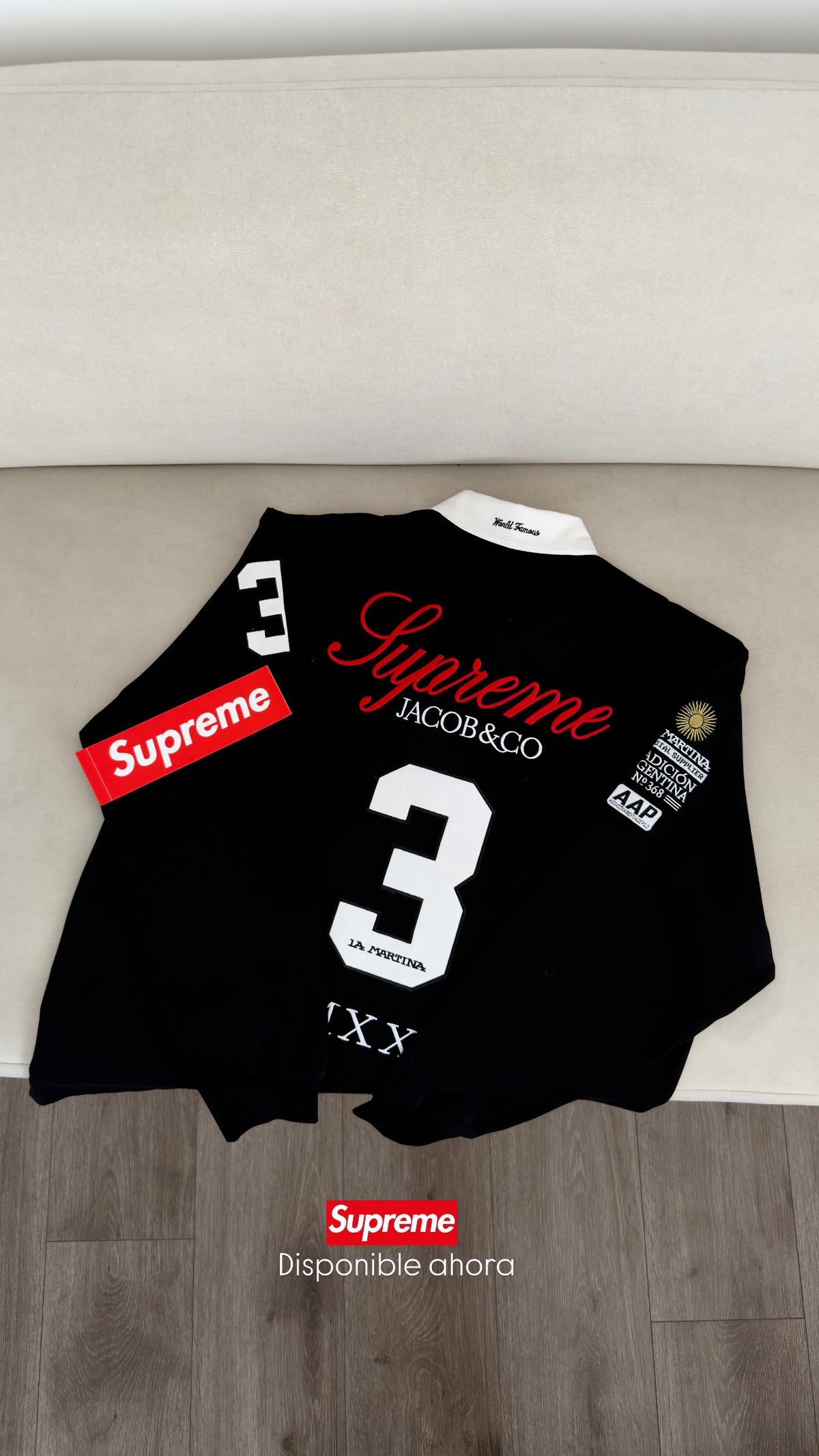 Supreme jacob & co ( la Martina rugby 🇦🇷