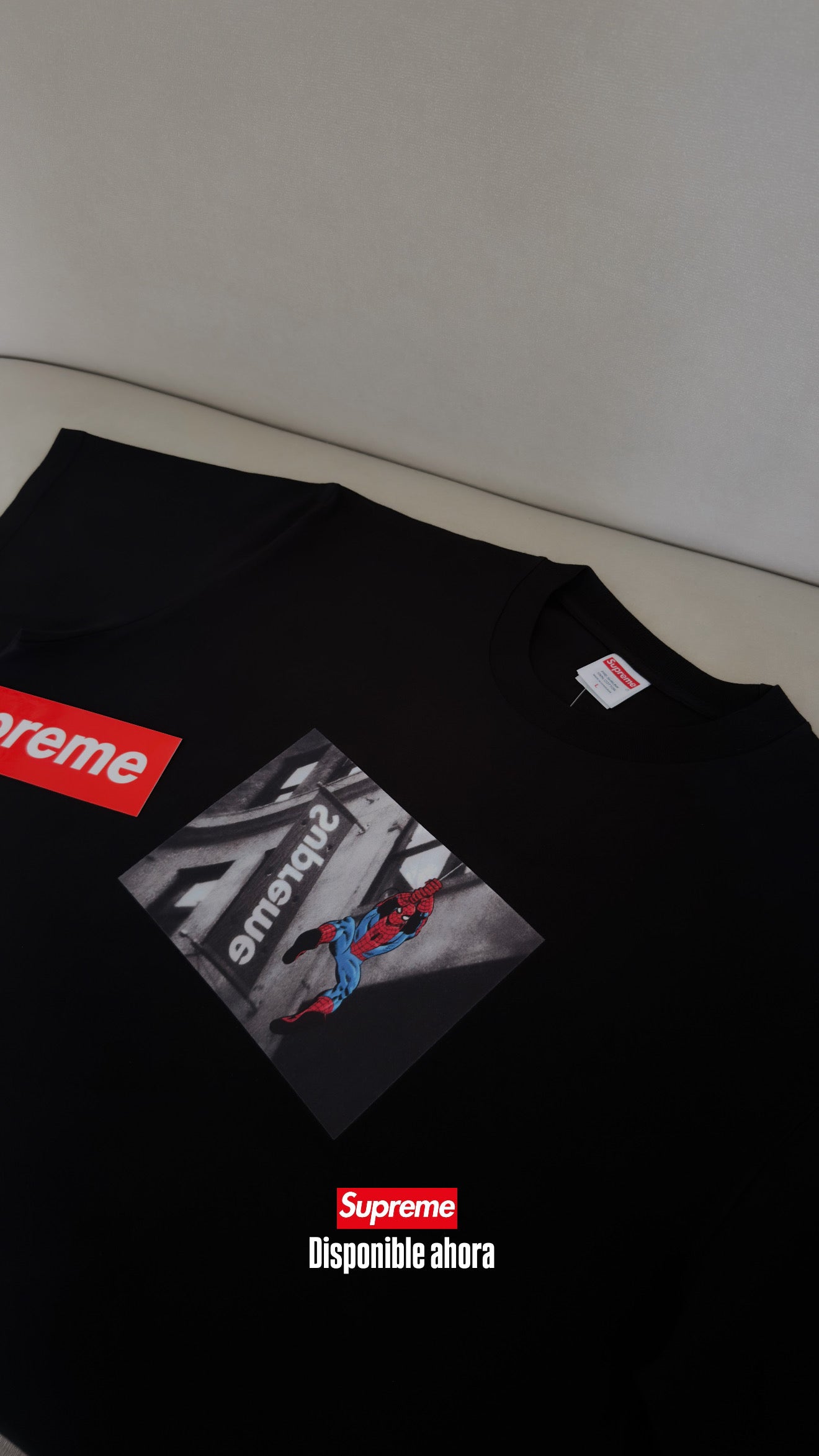 Supreme Spiderman tee