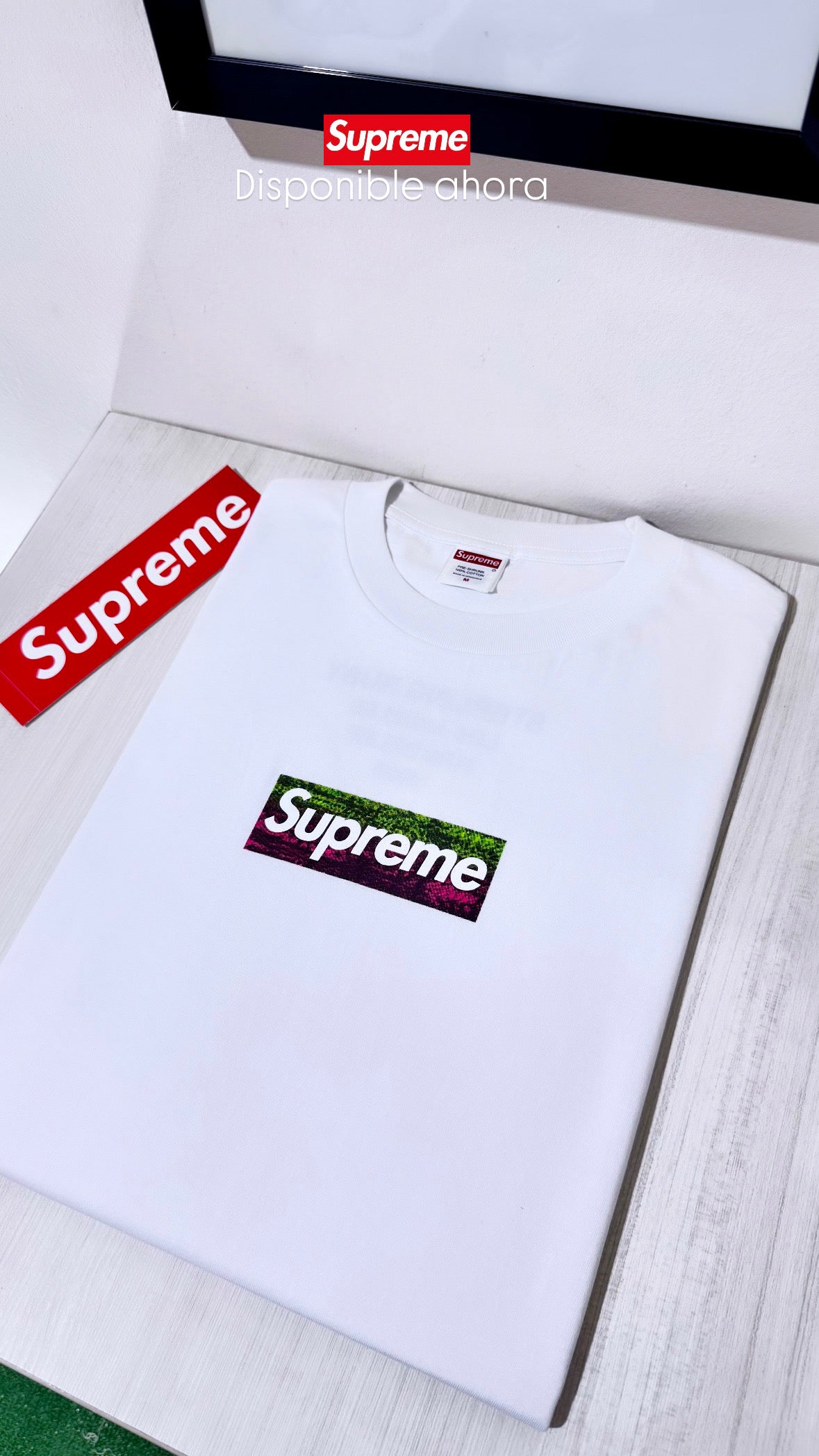Supreme box logo fire relief 2025