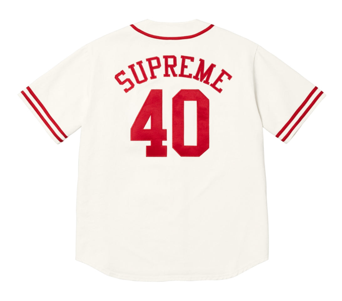 Supreme 40 Acres Twill Baseball Jersey