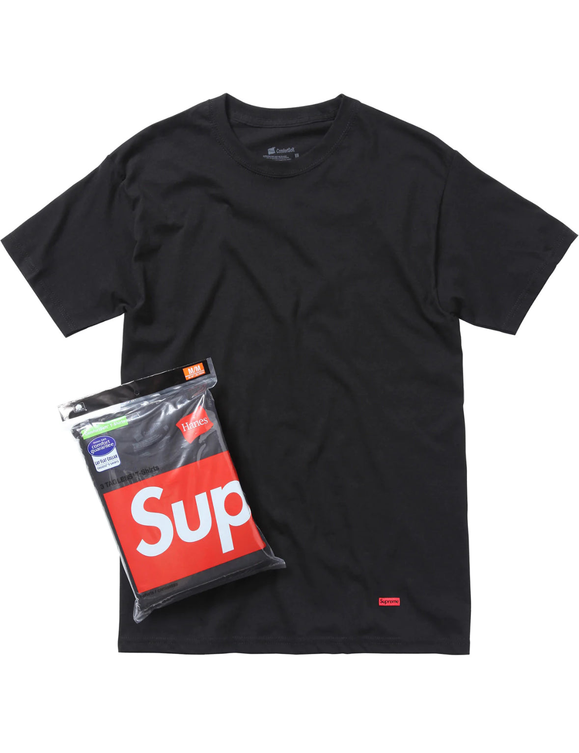 Supreme®/Hanes®
Tagless Tees (3 Pack)
