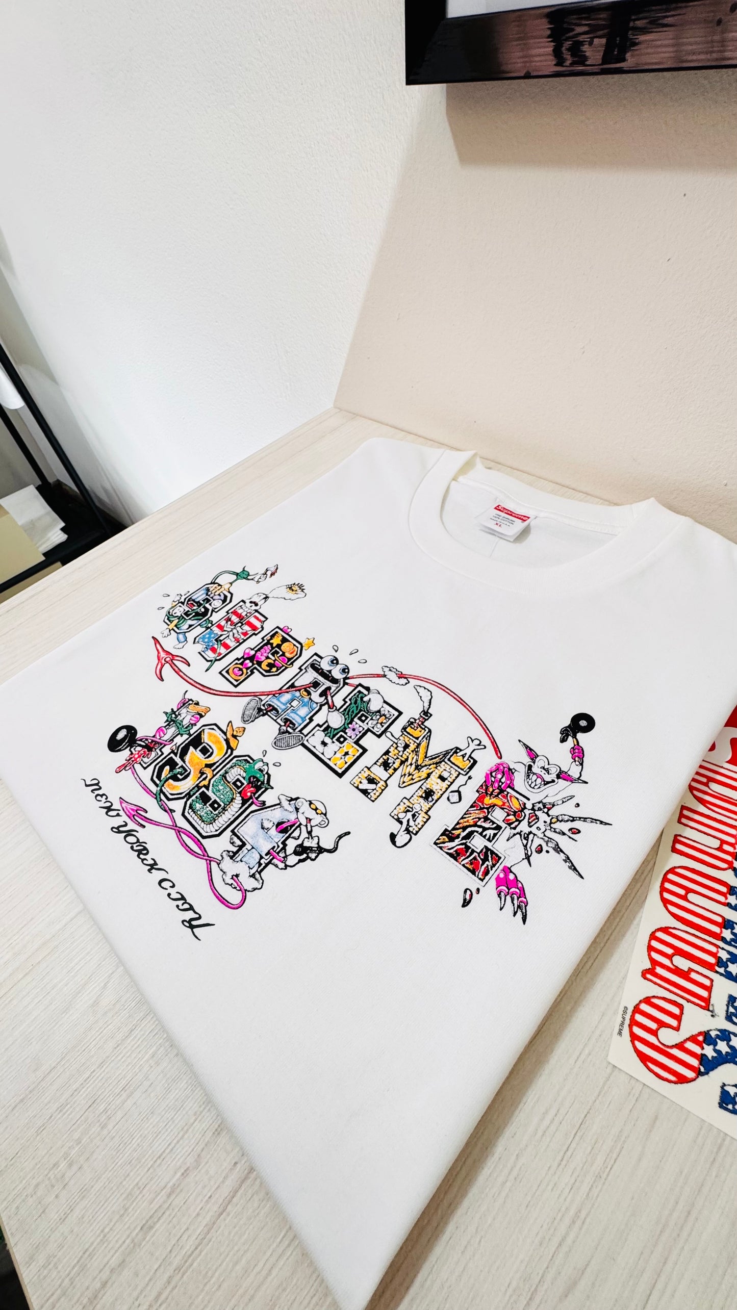 Supreme tee (Varsitytee)