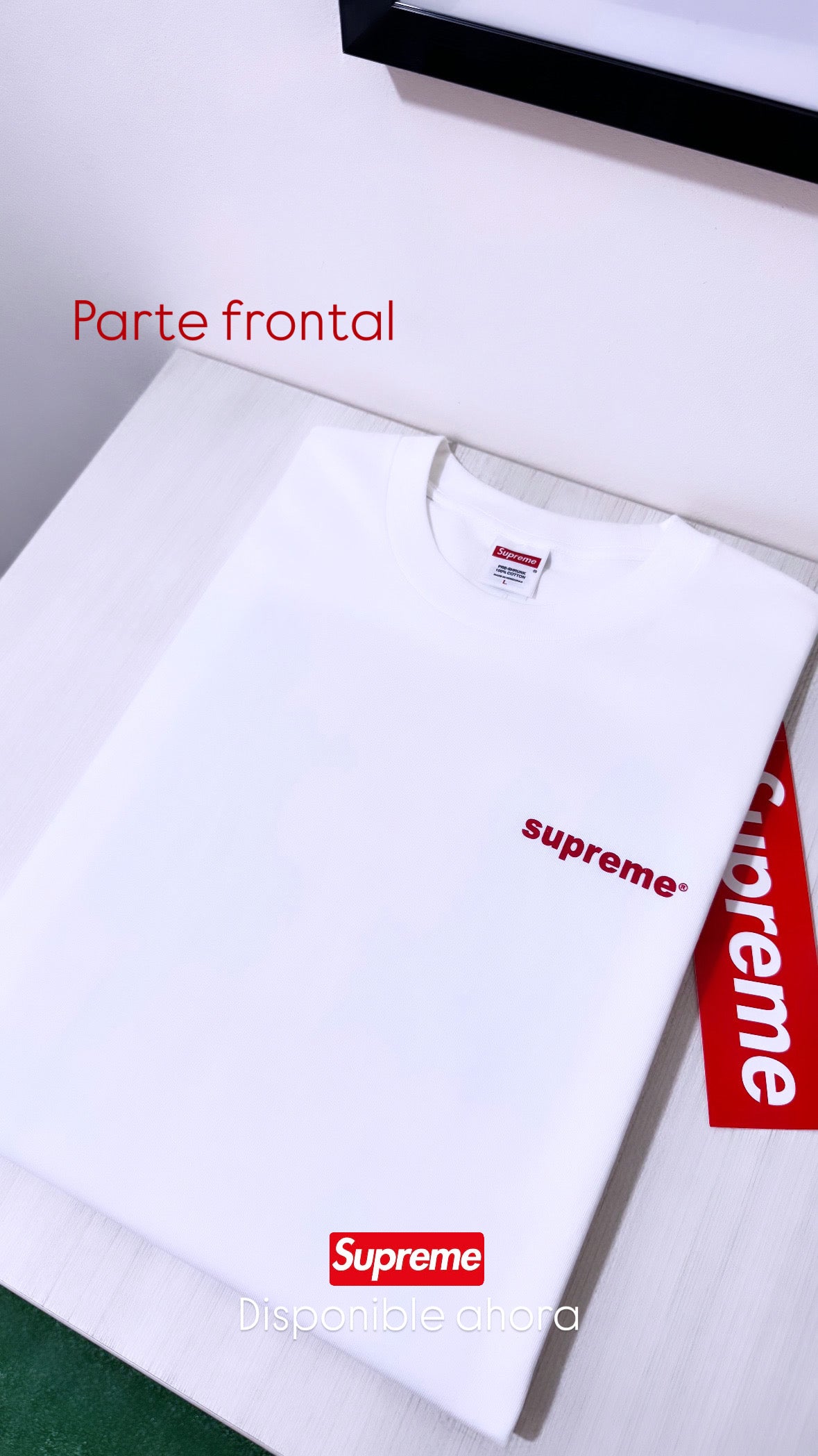 Supreme tee (fuck money)