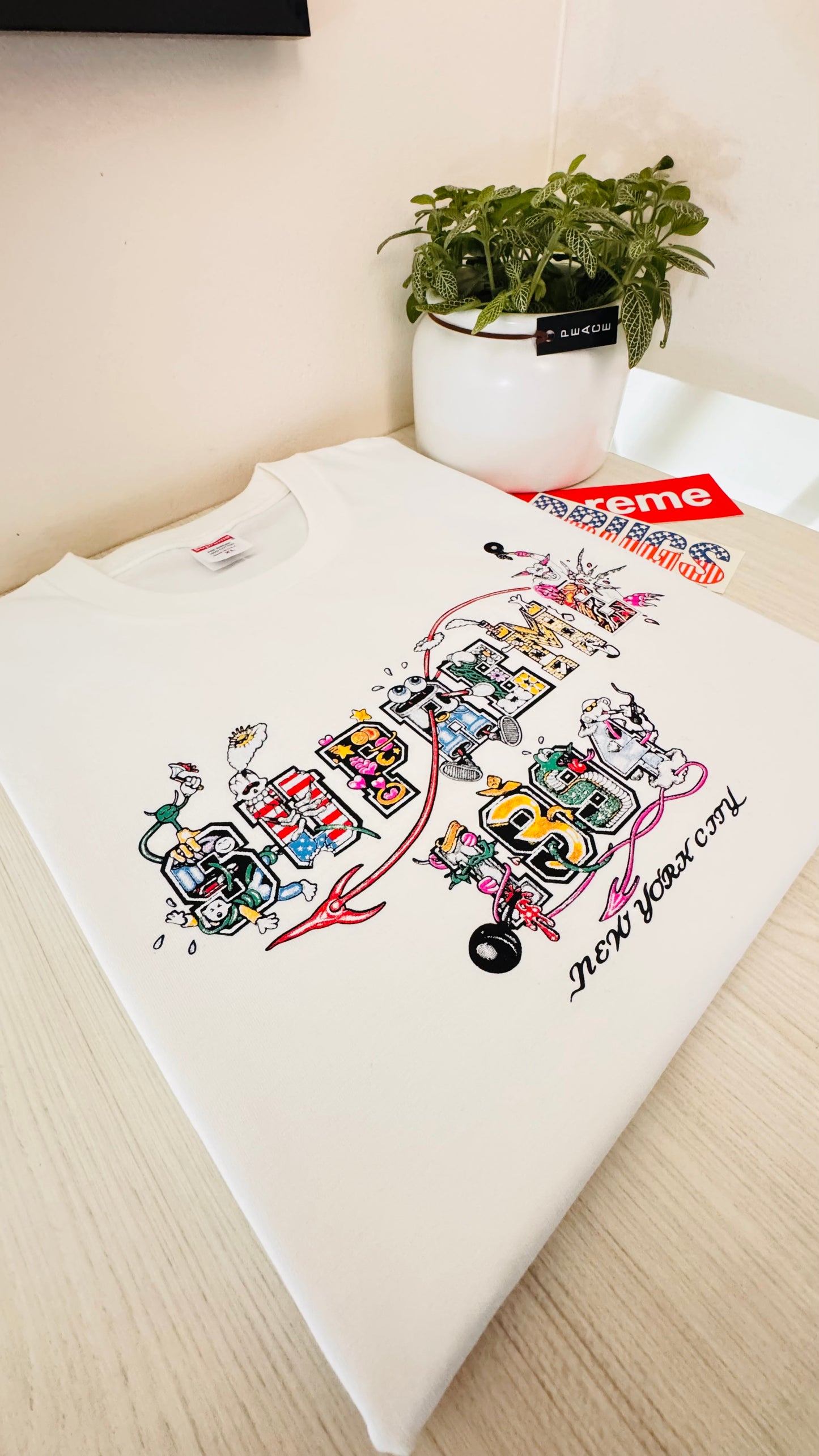 Supreme tee (Varsitytee)