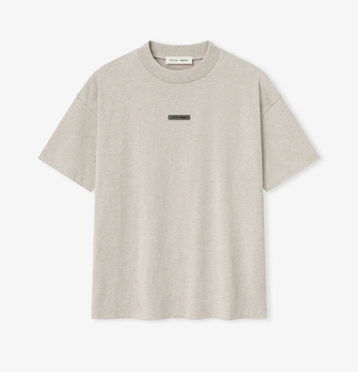 Essentials tee (Heather stone)