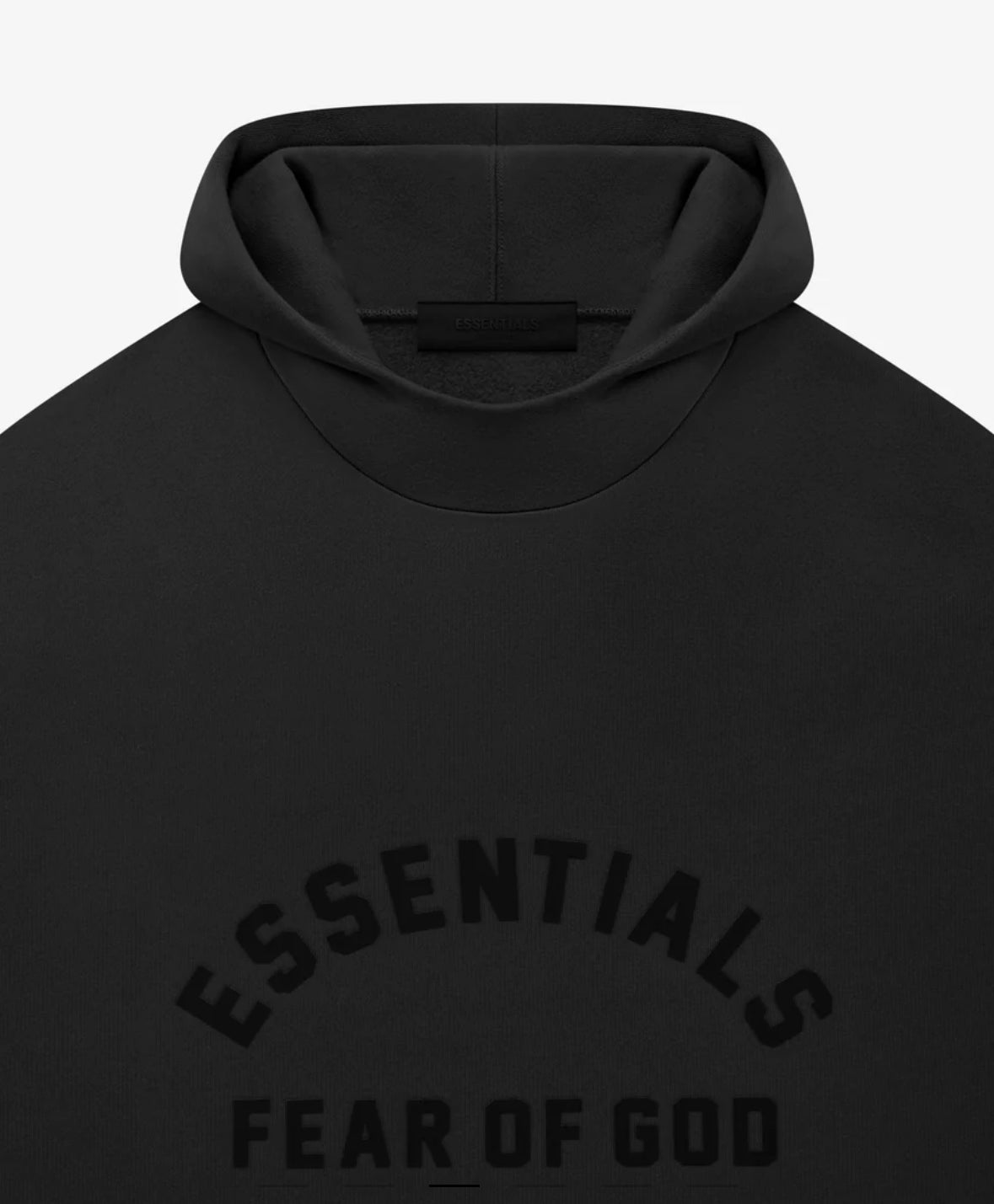 ESSENTIALS Hoodie
Black collection 2023