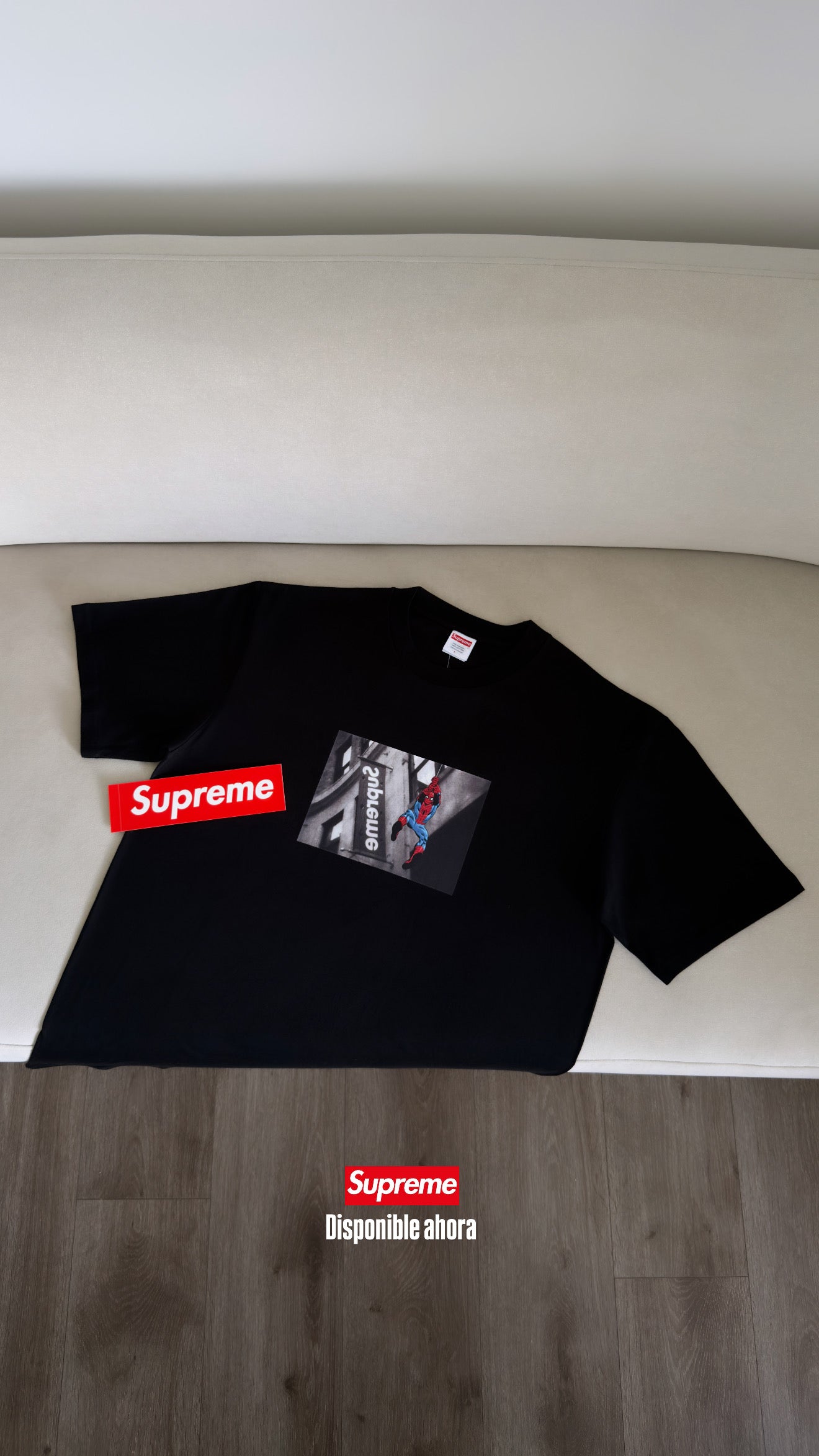 Supreme Spiderman tee
