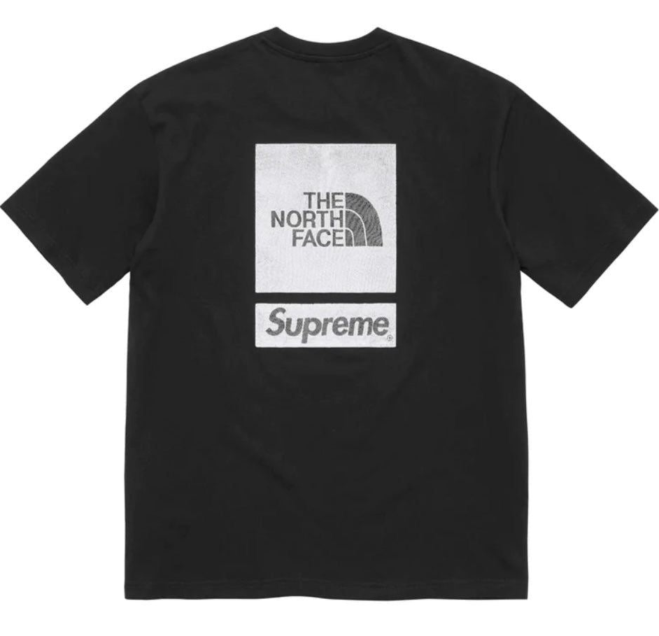 Supreme tee (THE NORTH FACE )(black ) SS2024