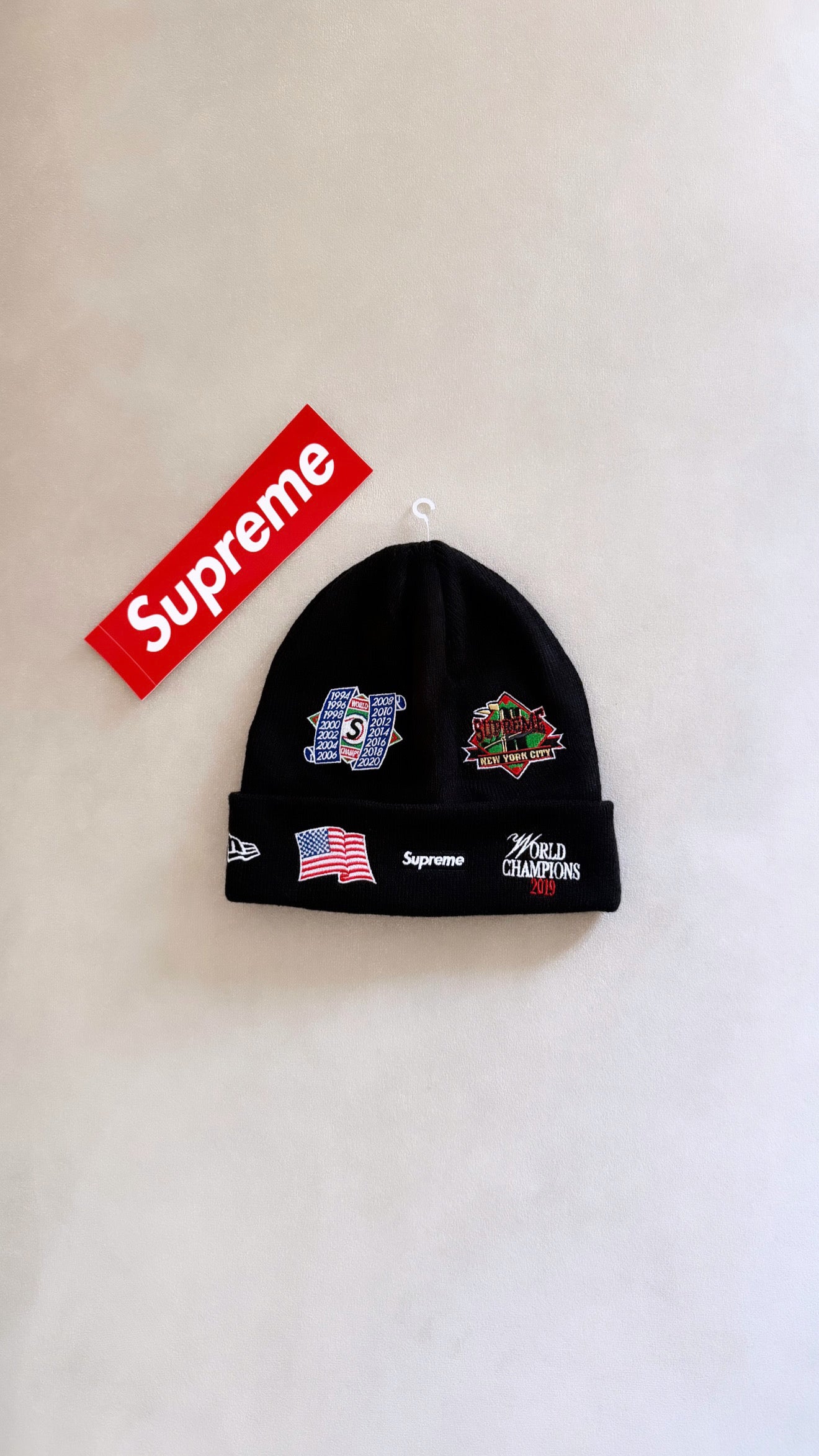 Supreme New Era Championship Beanie