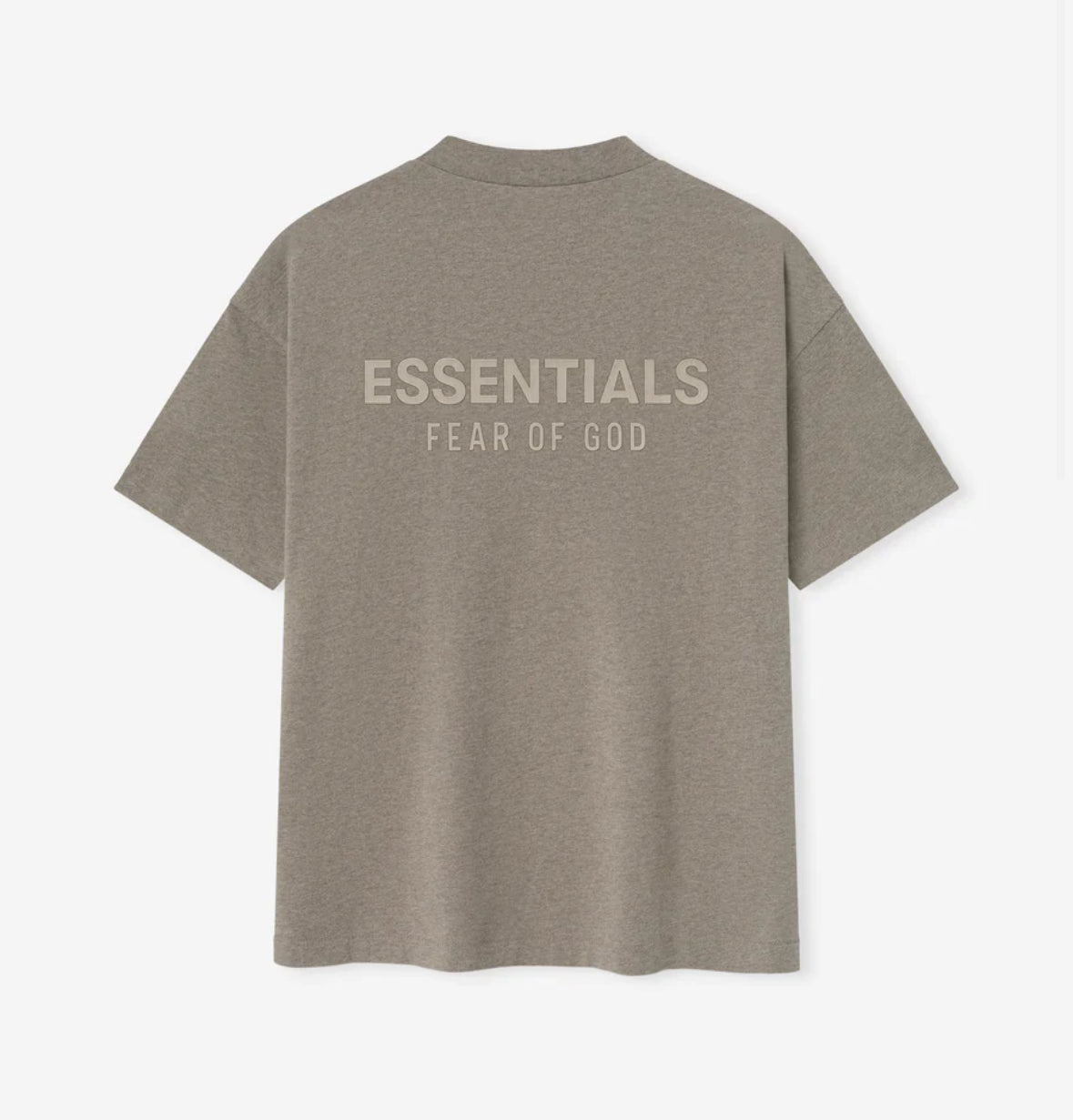 Essentials tee (Homestead heather)