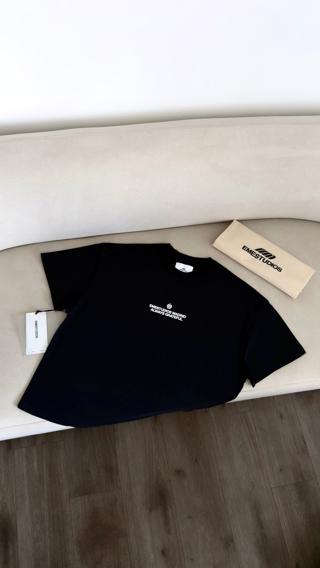 Powered Navy Oversized Tee