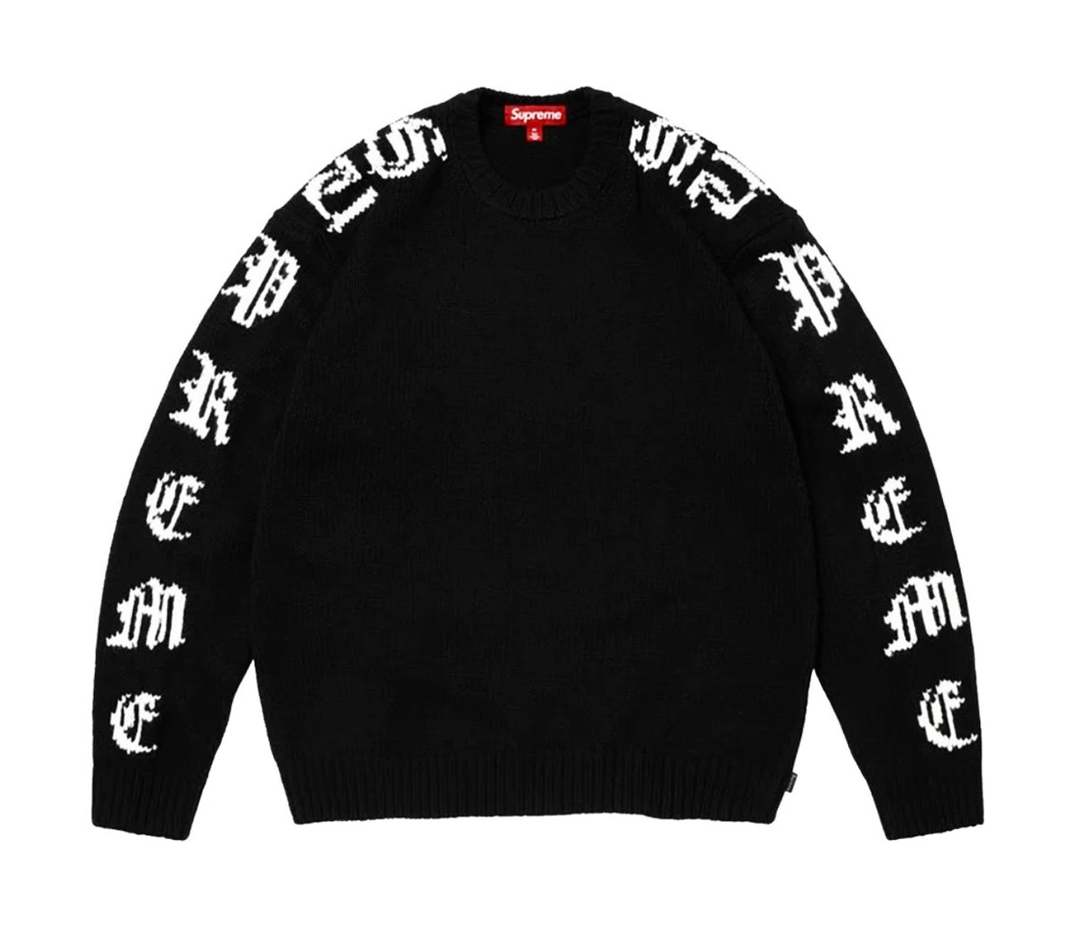 Supreme Old English sweater