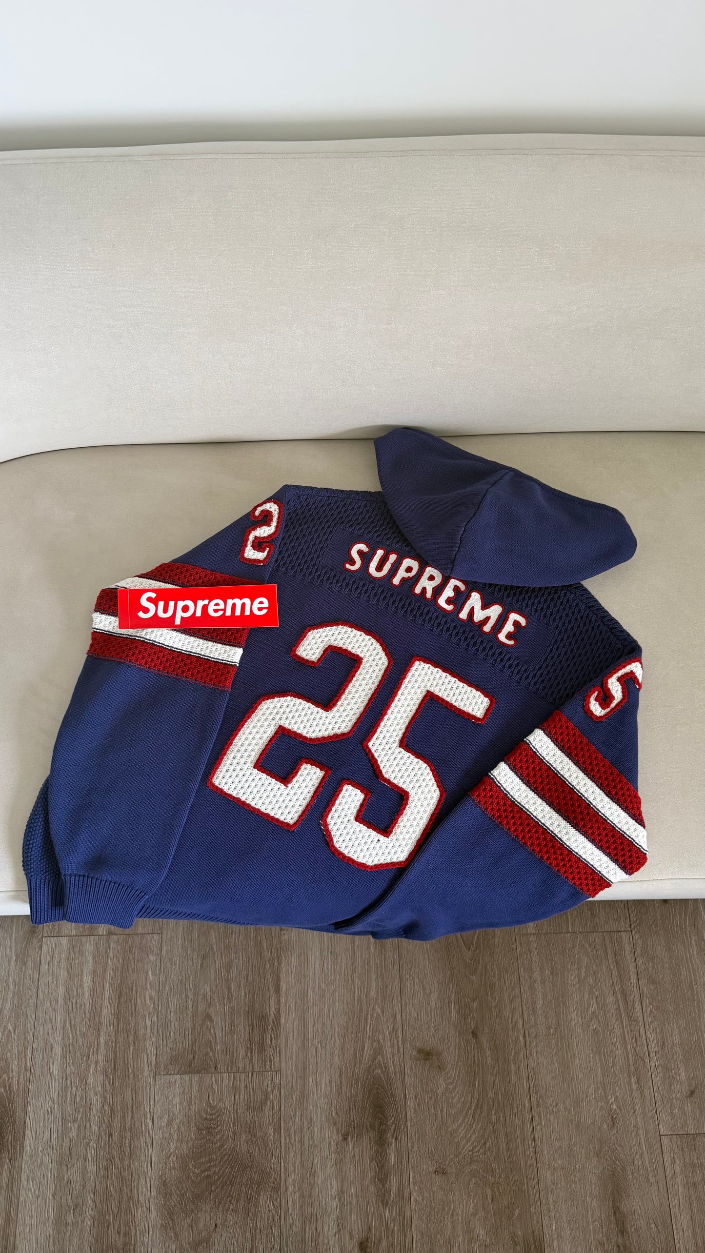 Supreme knit navy