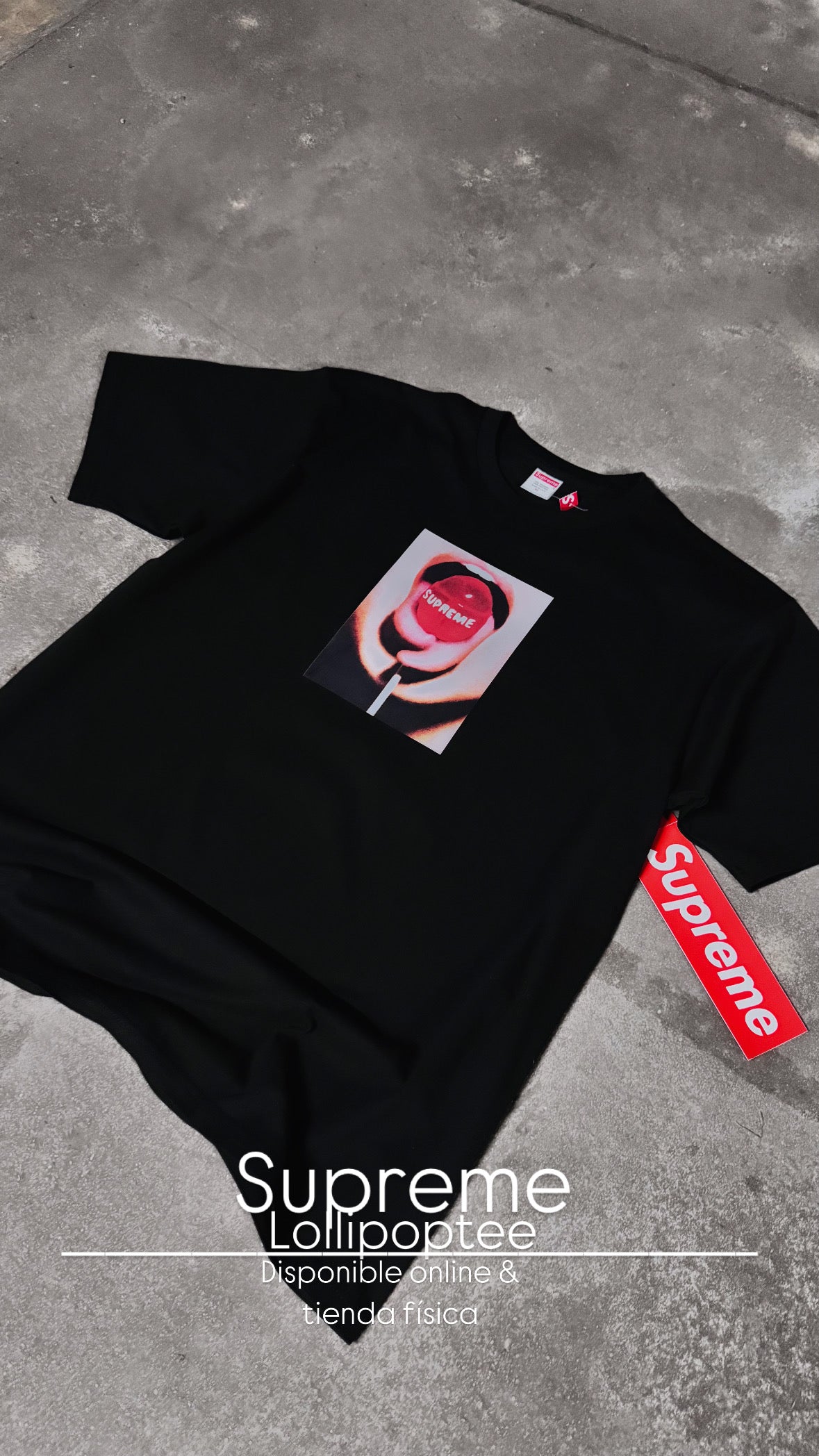 Supreme tee (lollipop)