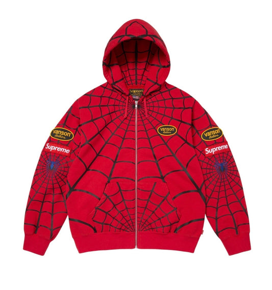 Supreme Vanson leathers Spiderman