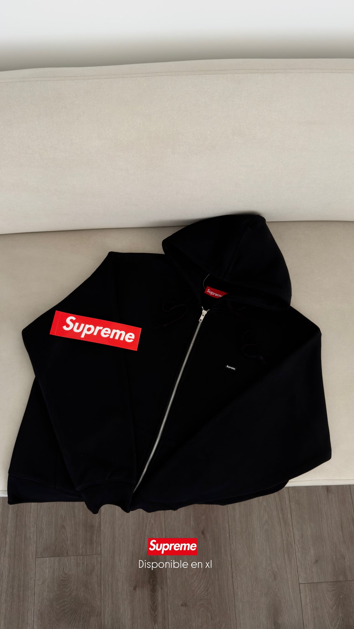 Supreme Small Box zip up