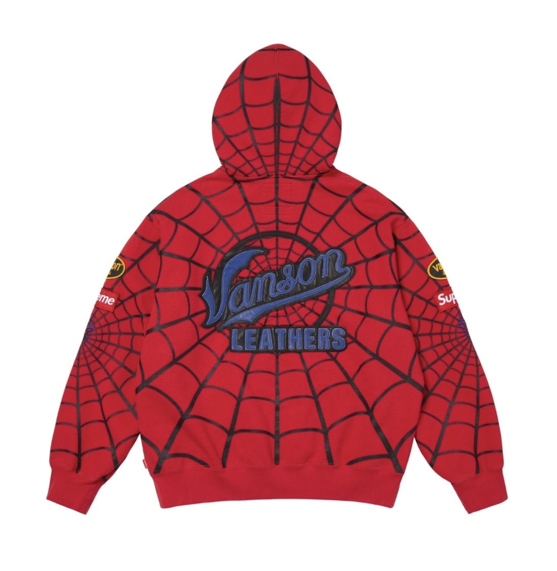 Supreme Vanson leathers Spiderman