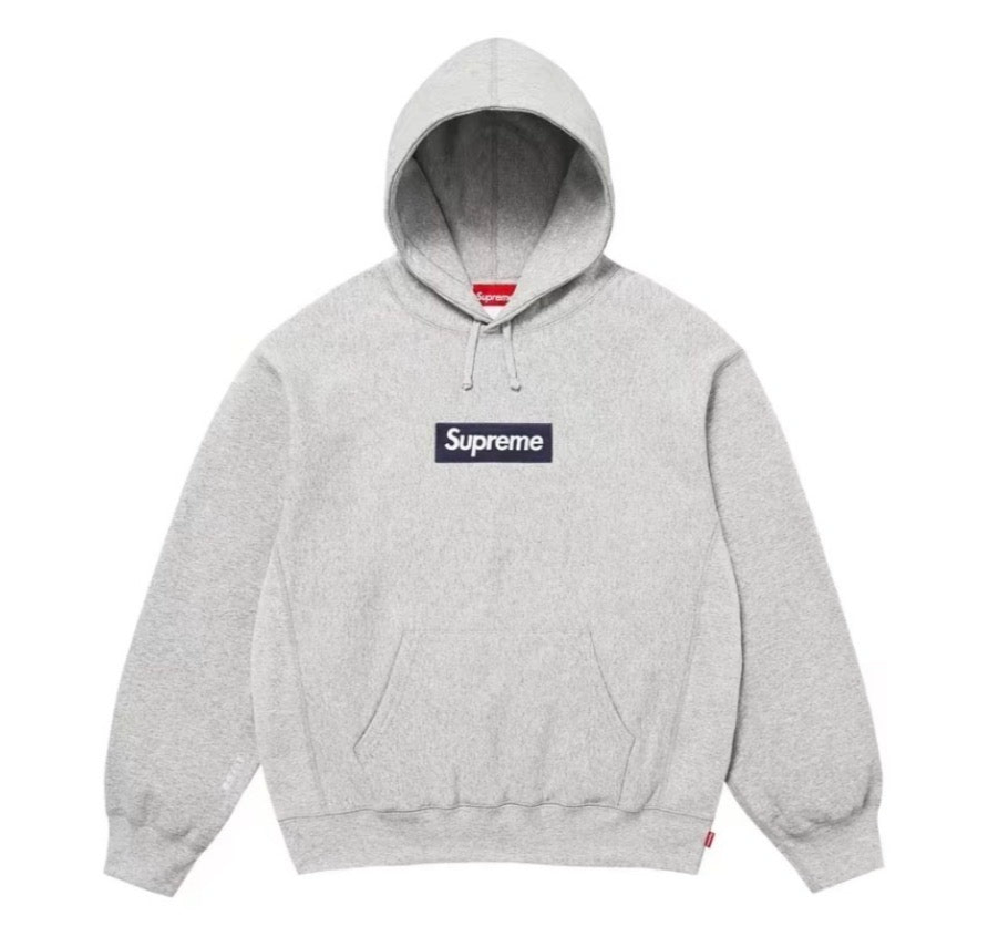 Supreme box logo 2025 (gris)