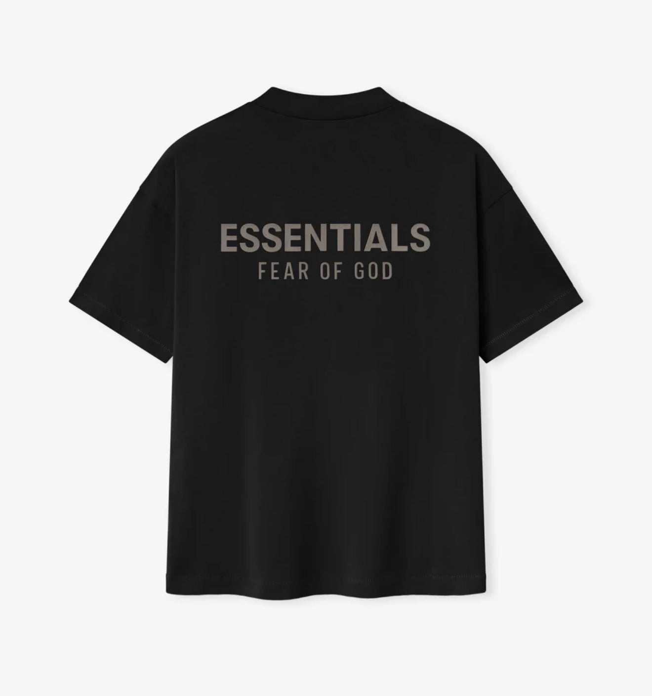 Essentials tee (jetblack)