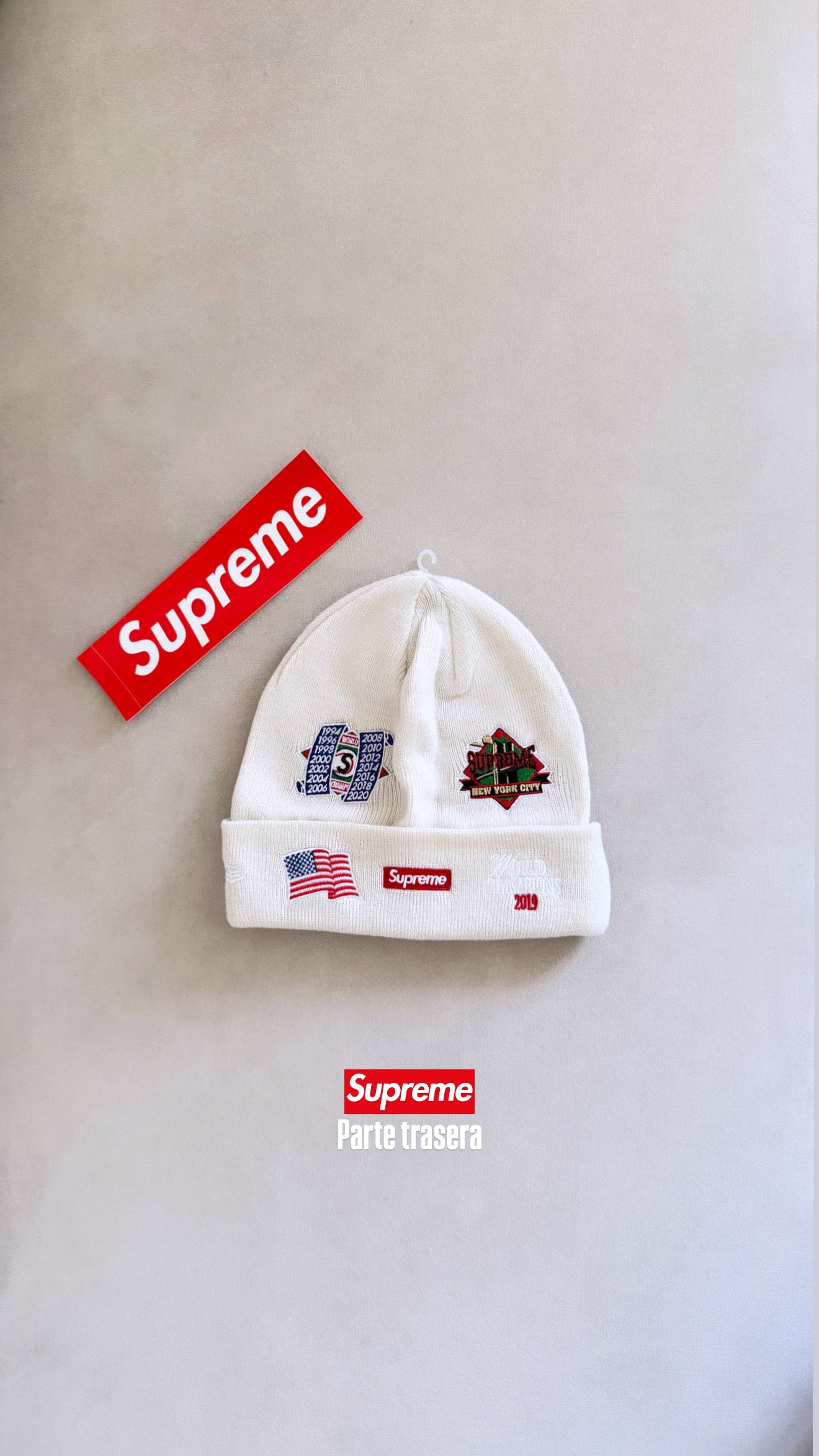 Supreme New Era Championship Beanie