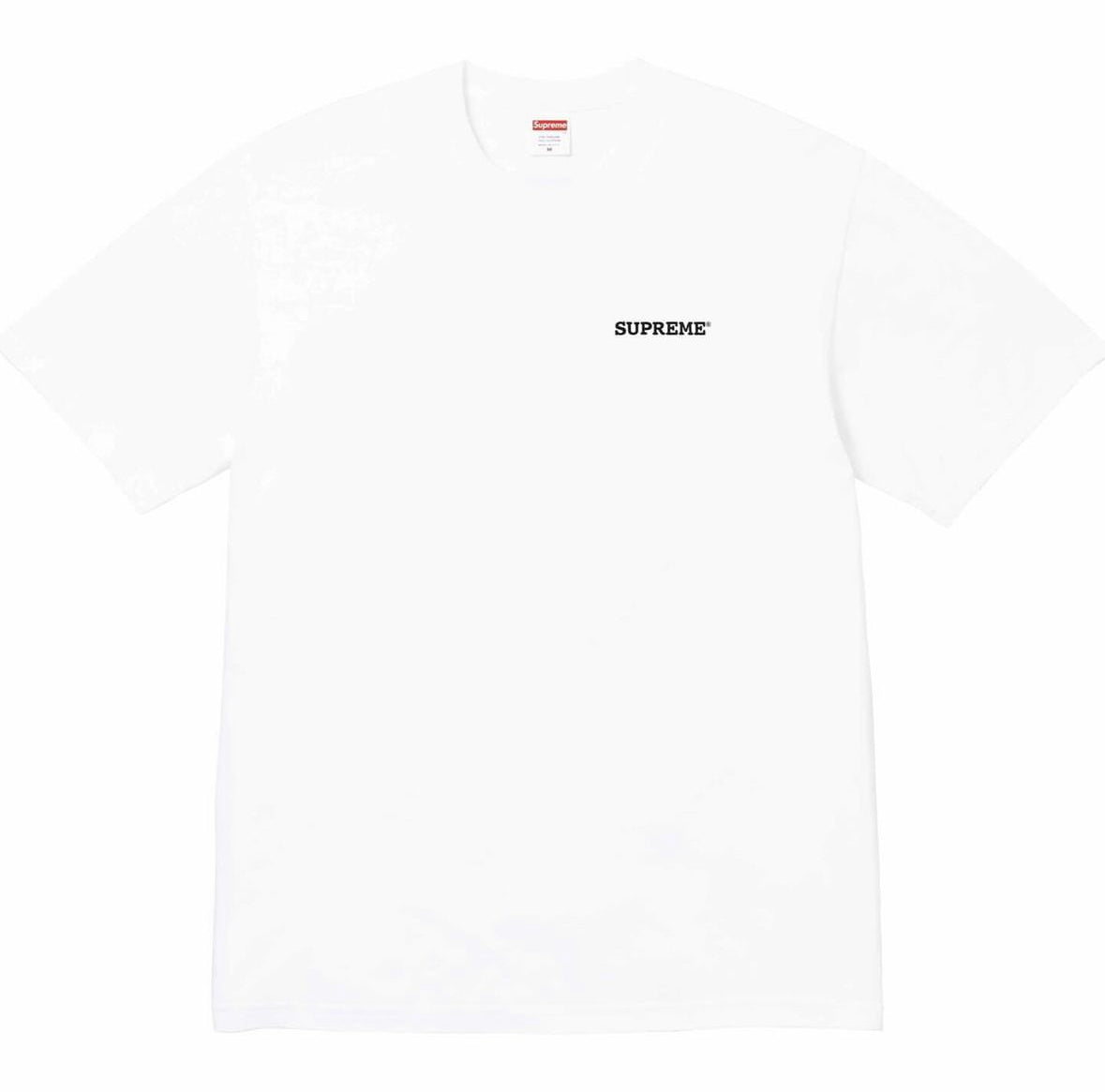 Supreme tee (PATCHWORK)(white)