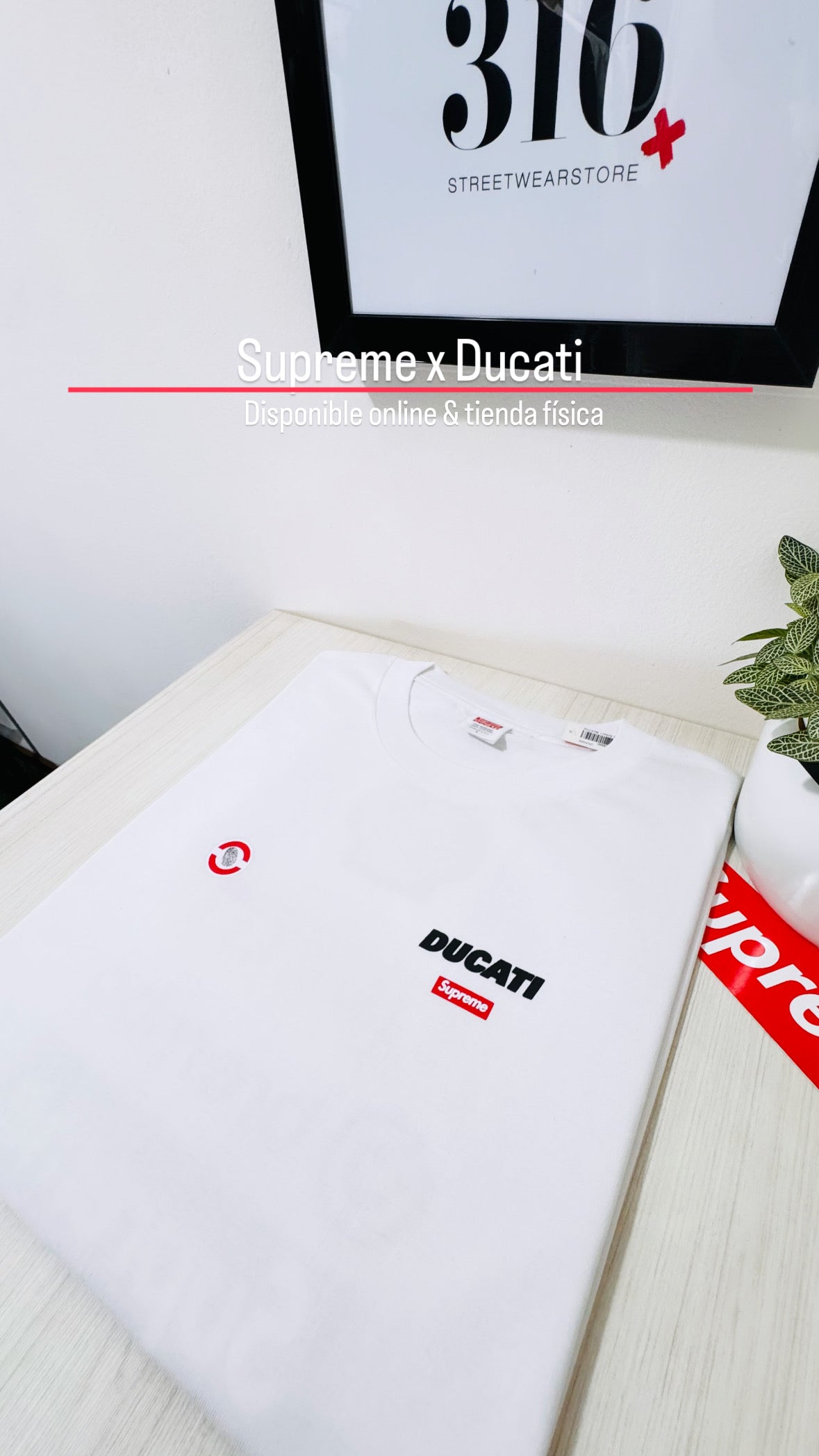 Supreme tee (Ducati logo )