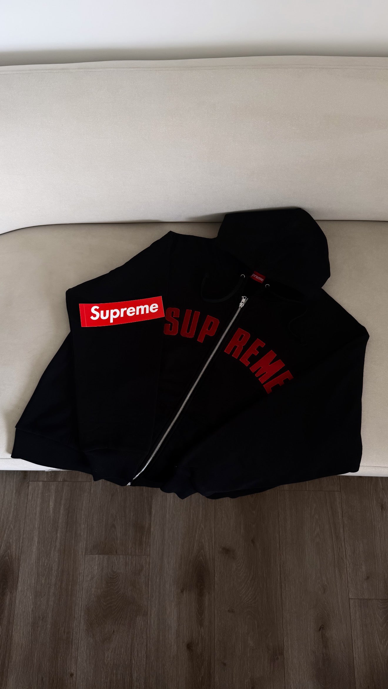 Supreme arc thermal zip up