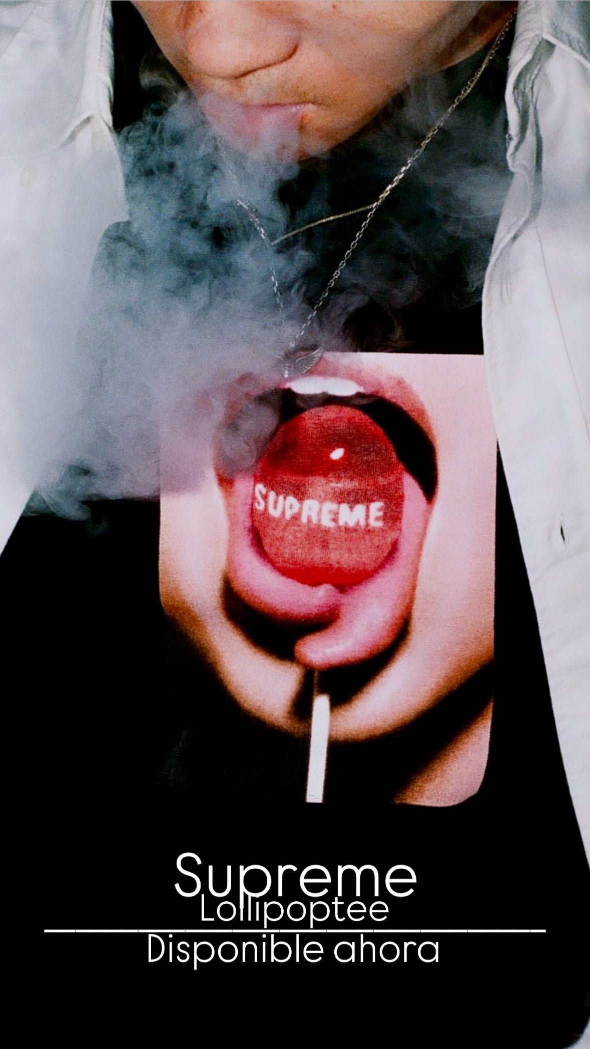 Supreme tee (lollipop)