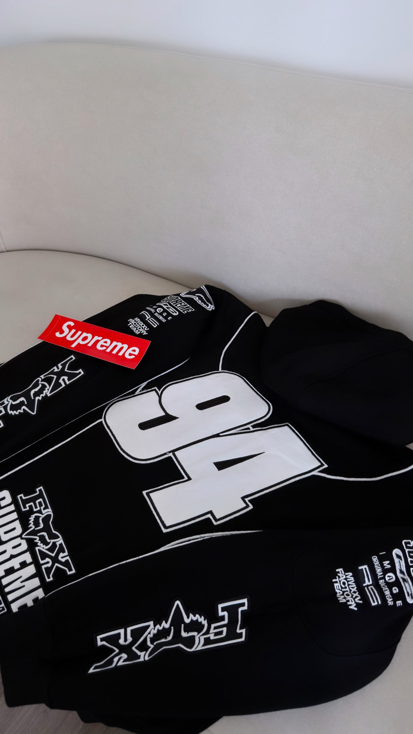 Supreme Fox racing zip up