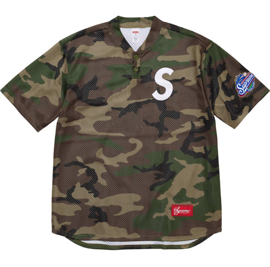 Supreme henley baseball Military