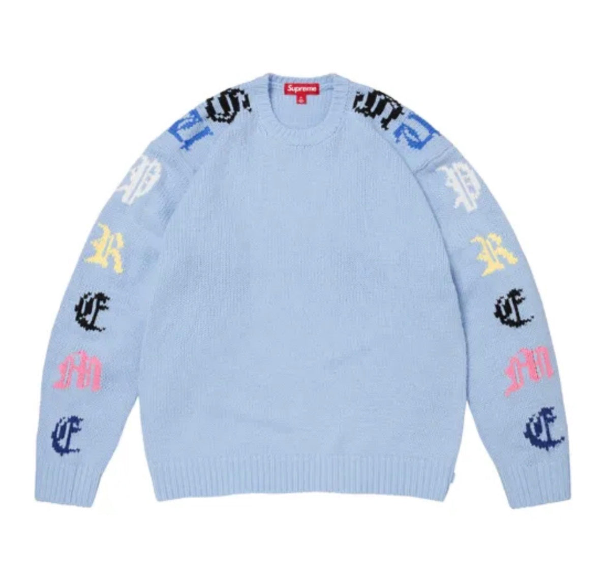 Supreme Old English sweater
