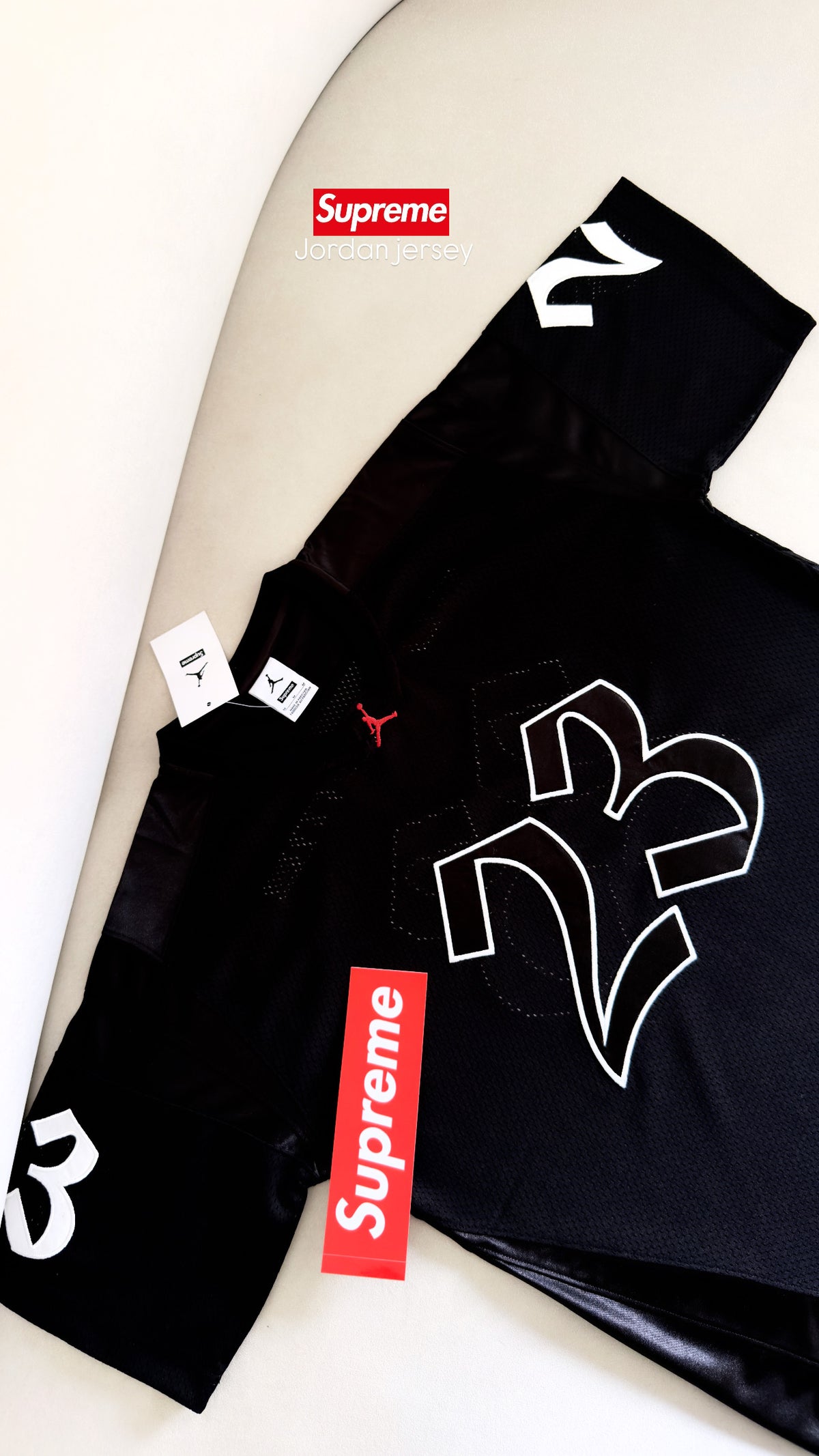 Supreme Jordan jersey