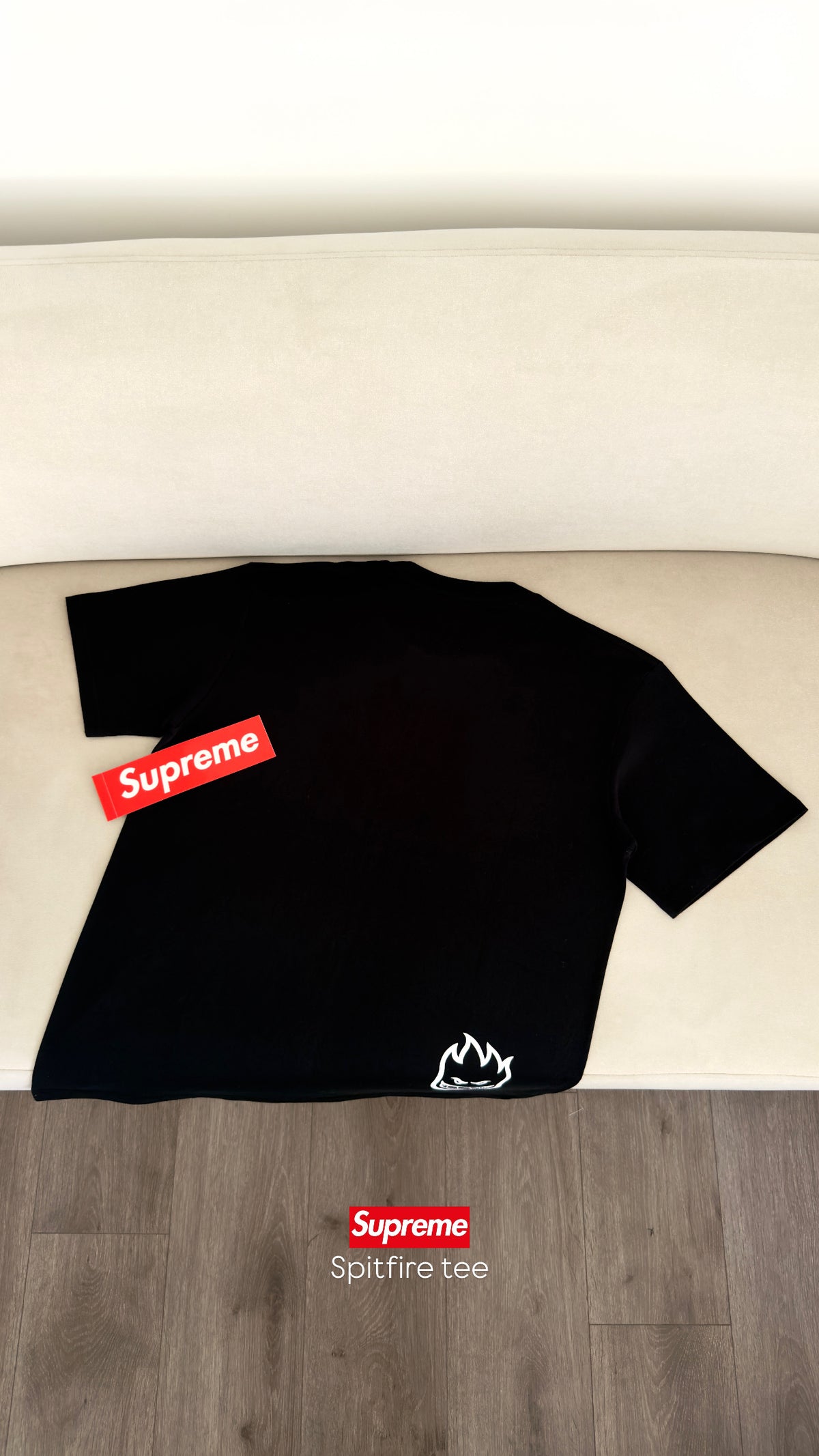 Supreme spitfire flag tee