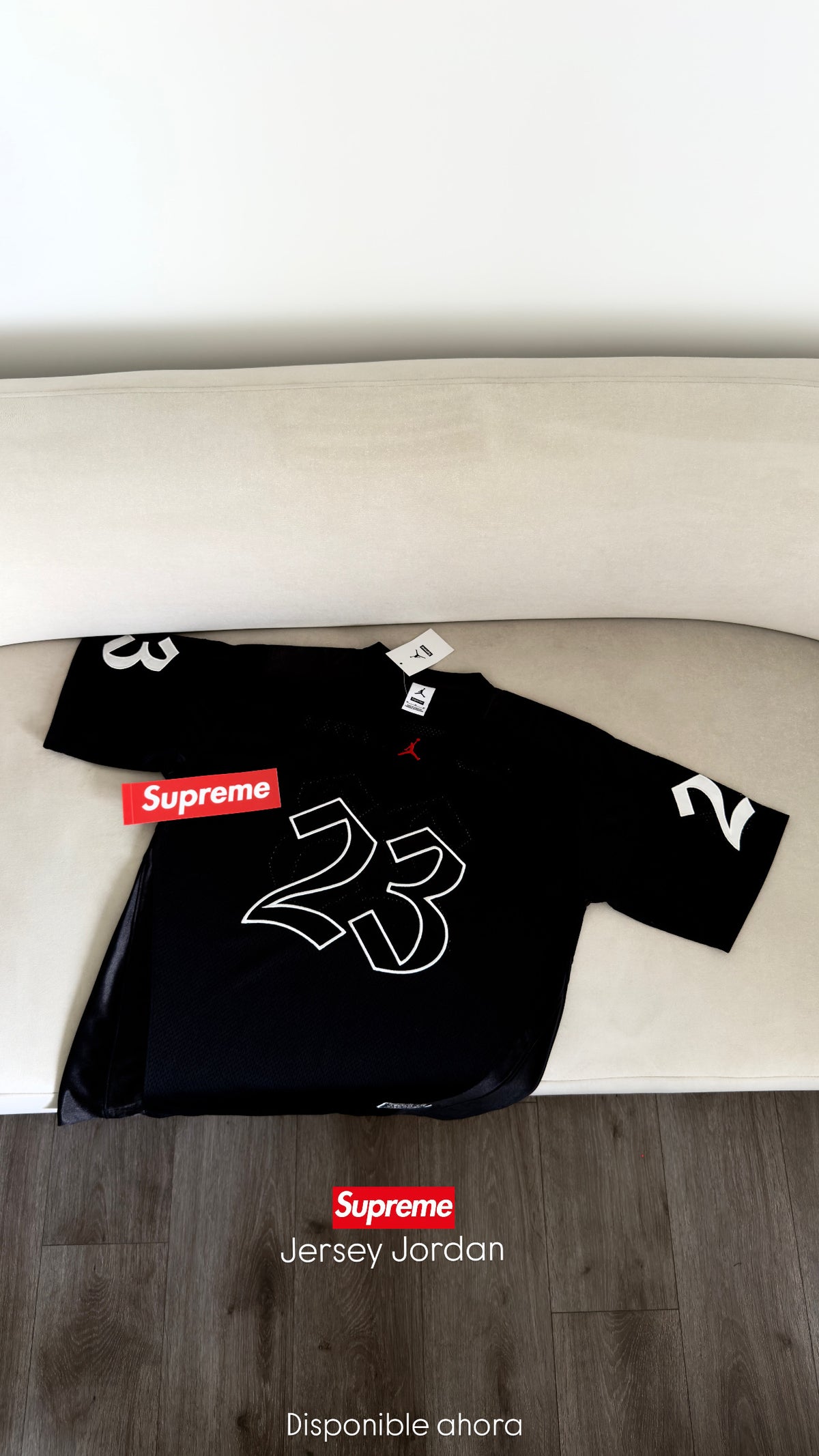 Supreme Jordan jersey
