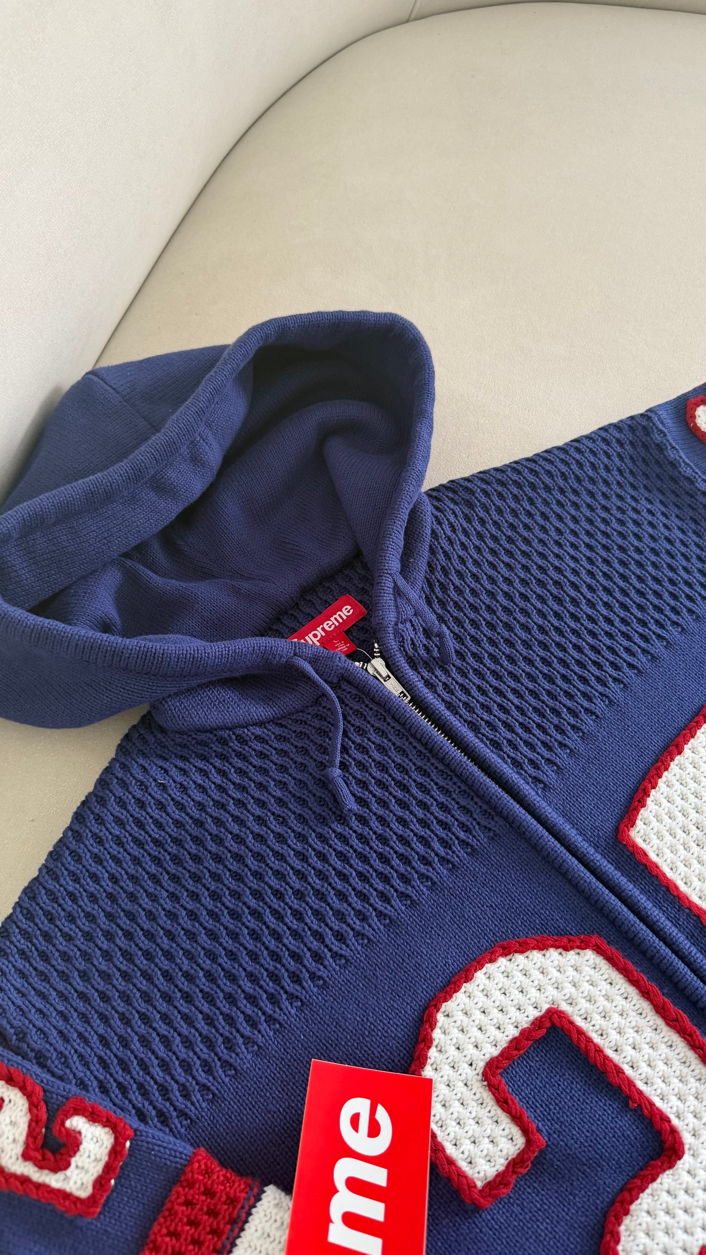 Supreme knit navy
