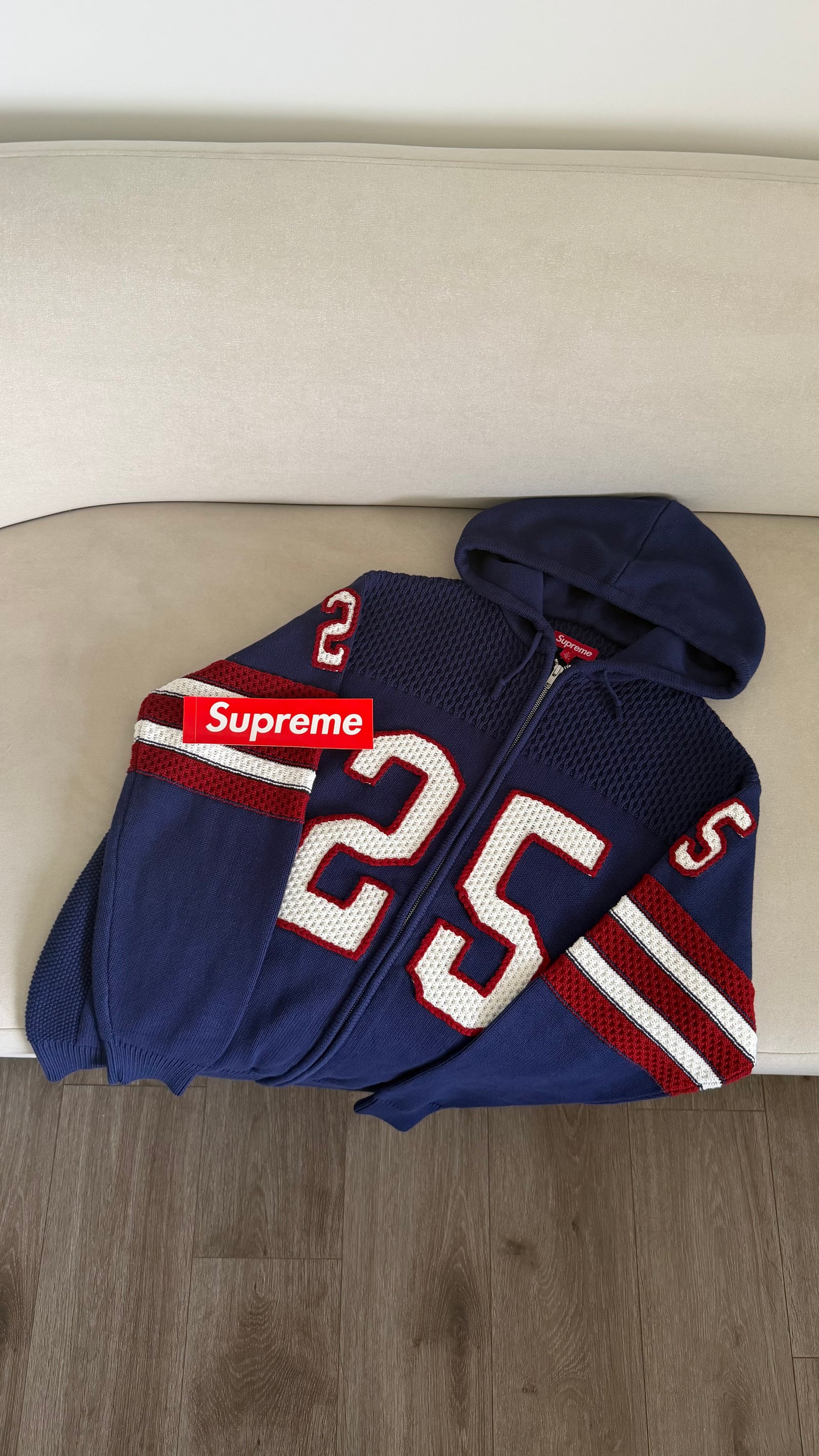 Supreme knit navy