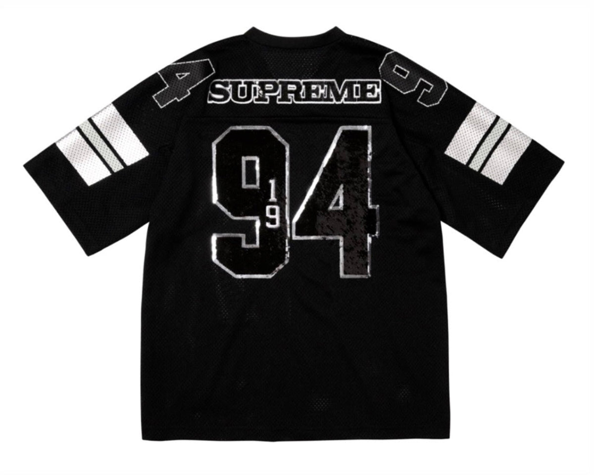 Supreme Sequin Football Jersey