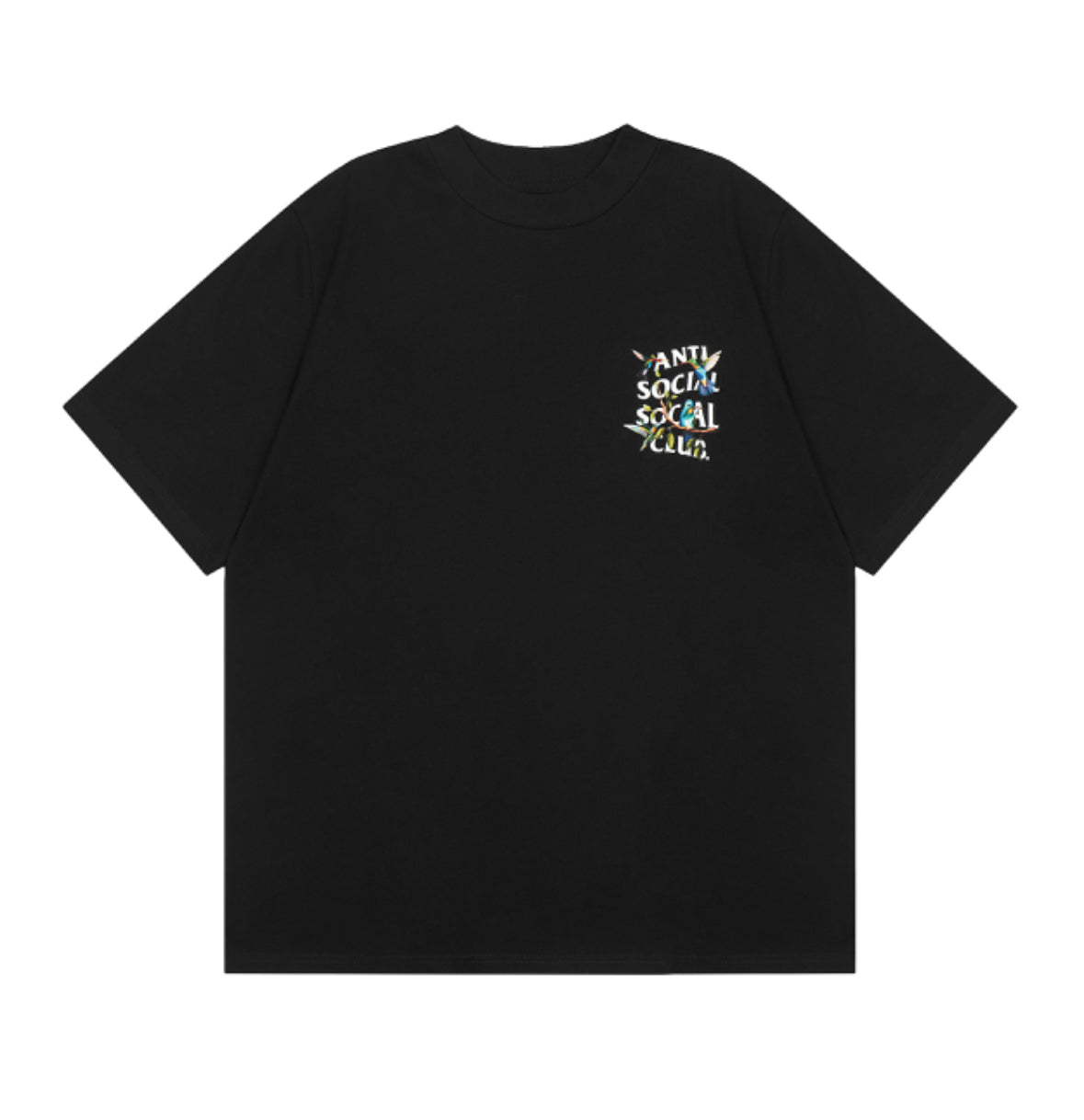 ASSC TEE - HUMMINGBIRD BLACK