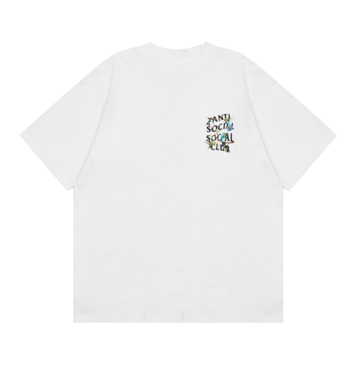 ASSC TEE - HUMMINGBIRD WHITE