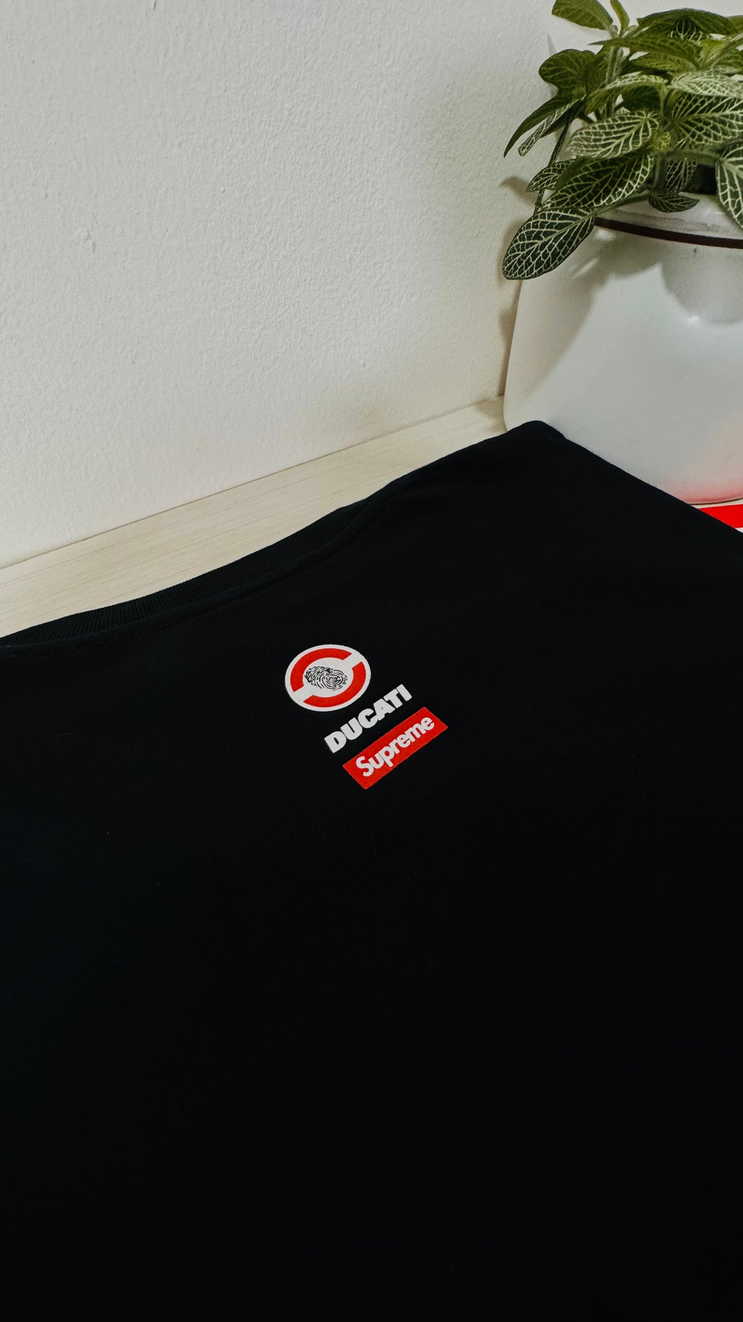 Supreme tee   (Ducati bike)